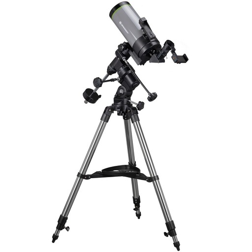 Telescópio astronômico Maksutov 100/1400 com montagem EQ3 super estável
