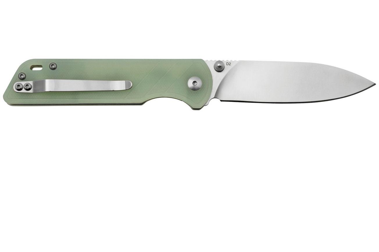 QSP Knife Parrot V2 QS102-C Jade G10, zakmes