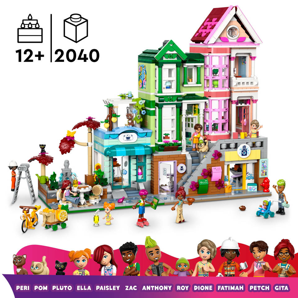 LEGO Friends Heartlake City appartementen en winkels 42670