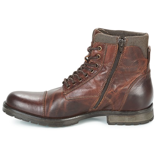 Jack & Jones - ALBANY LEATHER - Marron