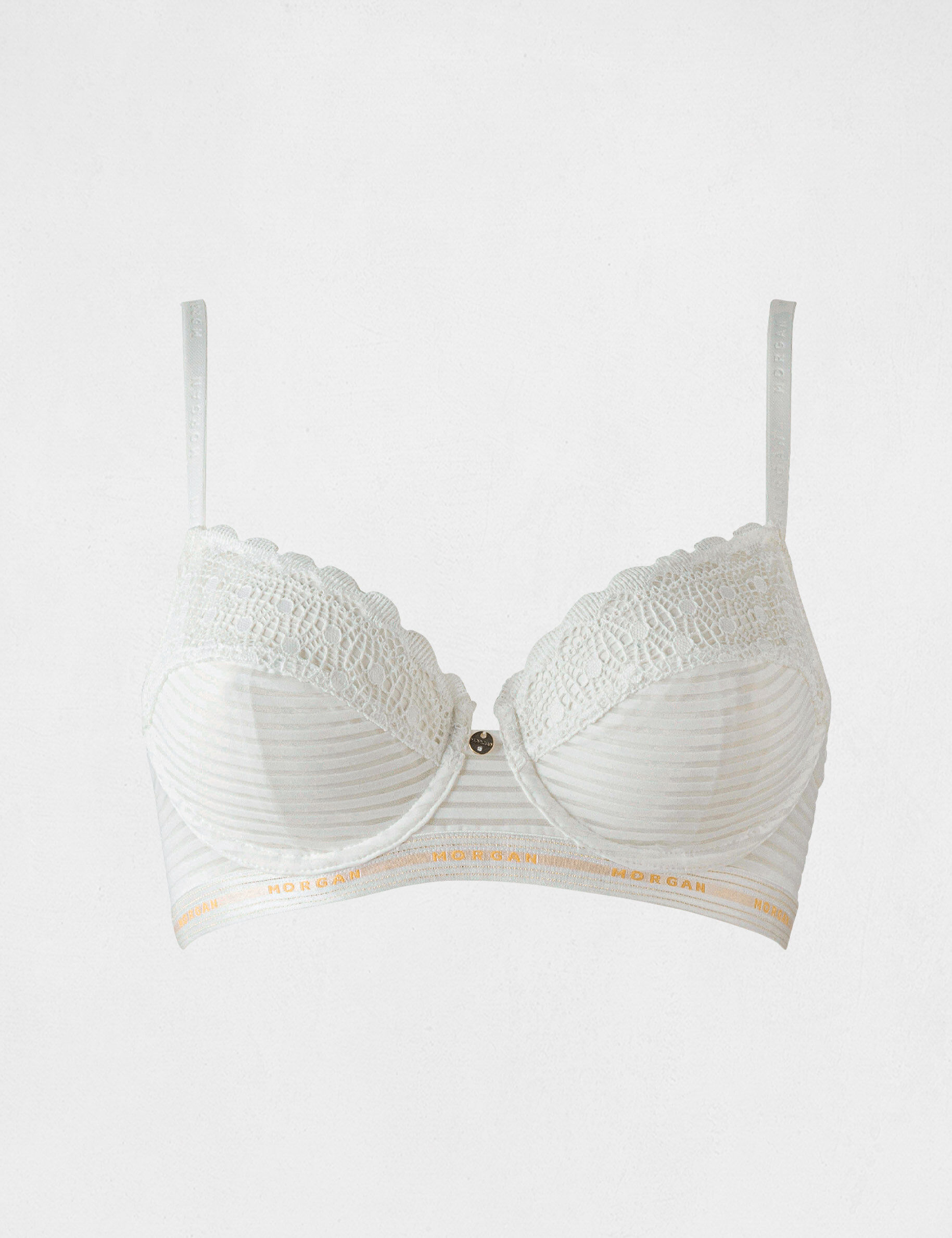 Soutien-gorge armatures ivoire femme - ivoire