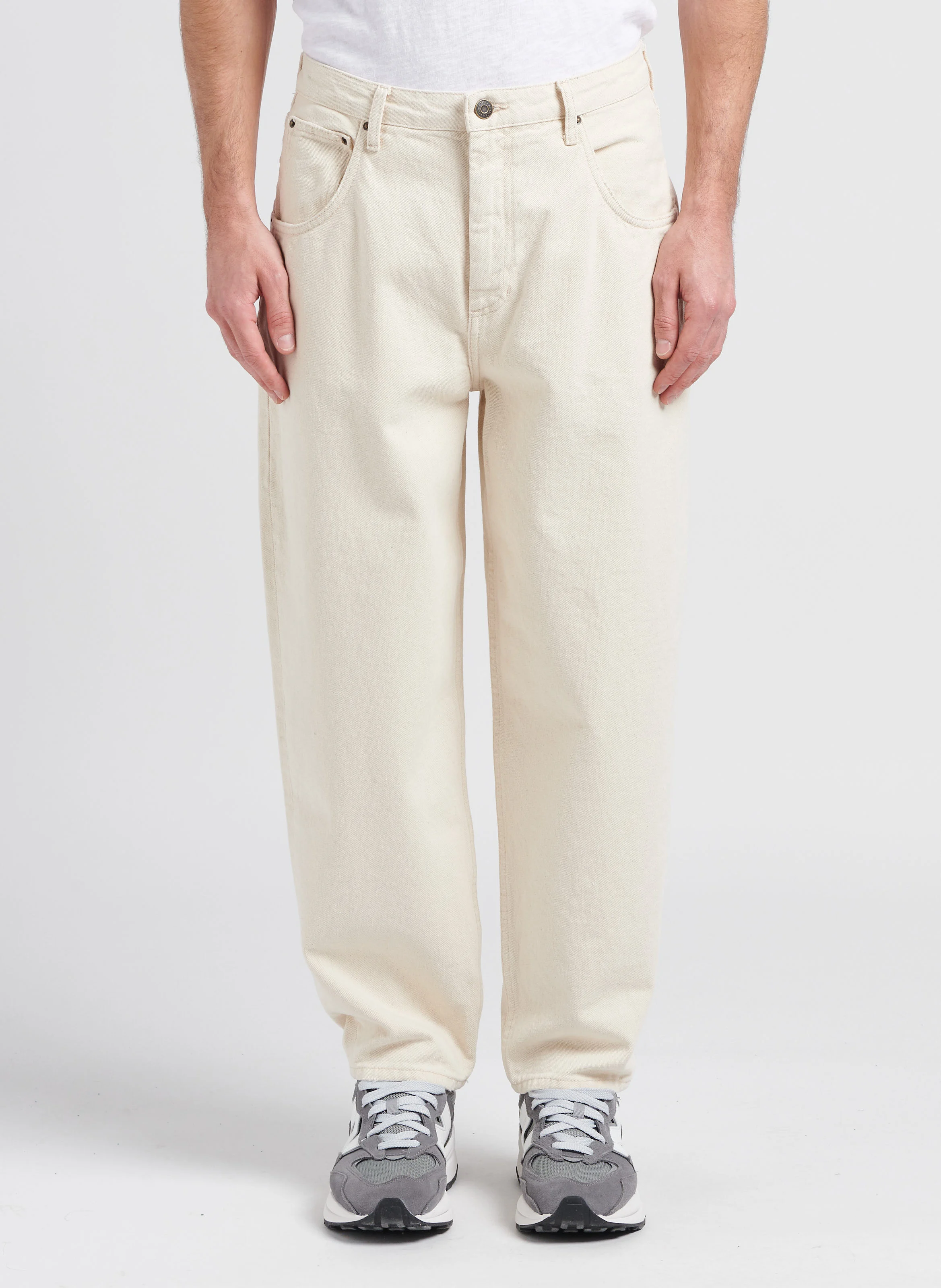 SNOPDOG - Jean droit en coton| Beige