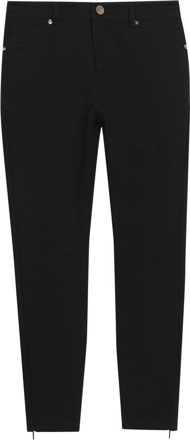 Ted Baker STRENTI skinny zip cuff ponti jegg Black