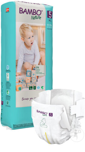 Bambo Nature Couches Bébé Taille 5 12 À 18 Kg 44 Pièces