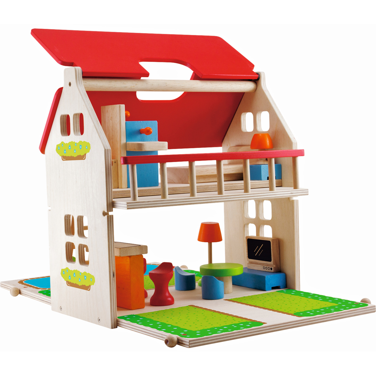 Puppenhaus aus Holz
