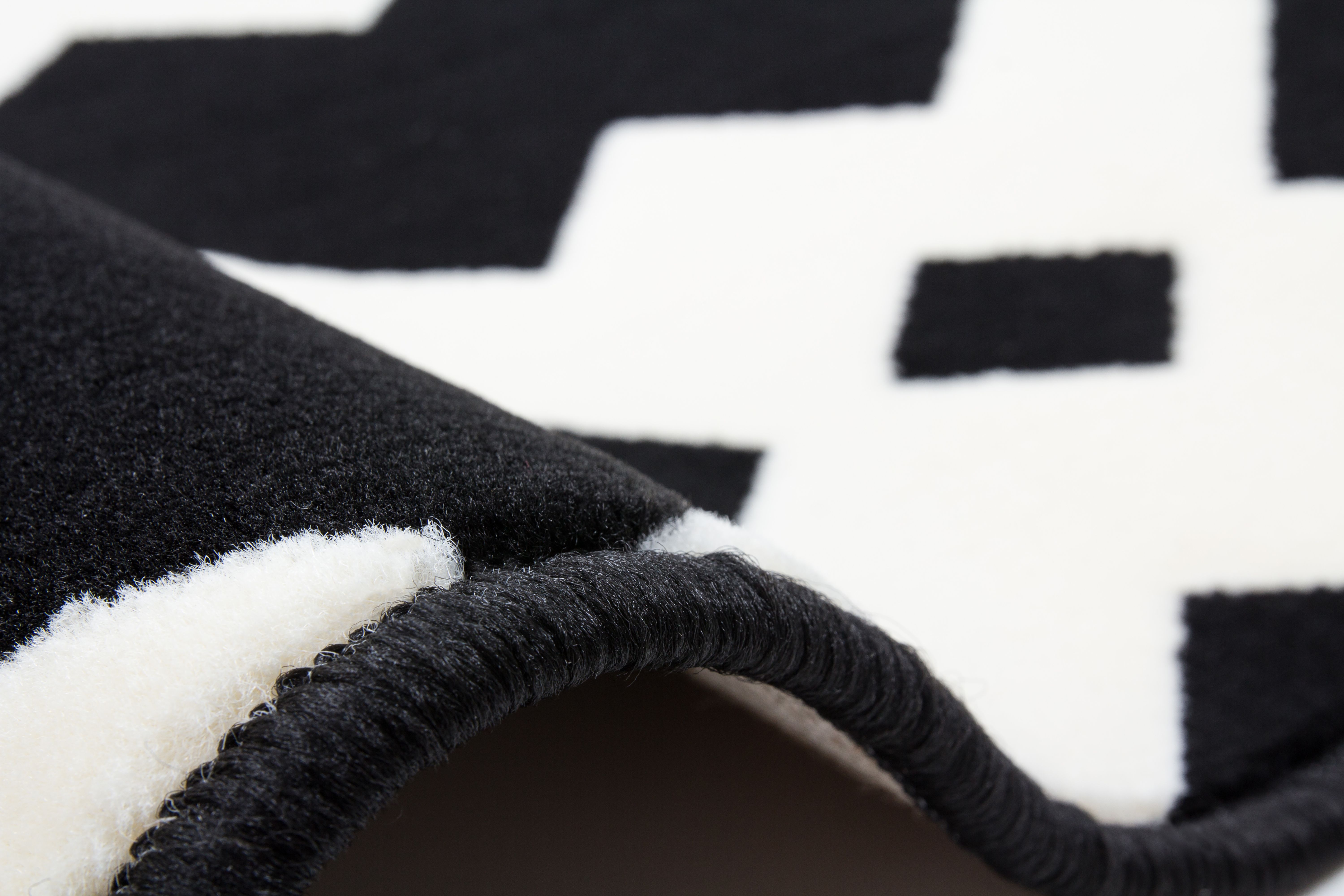 Vloerkleed 100 Zwart Wit Now!