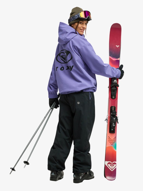 Steepland Pantalon de neige technique Noir Femme