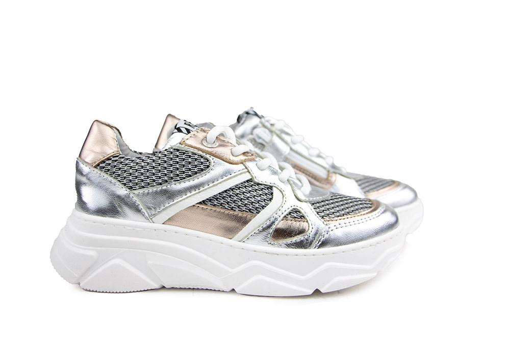 Red Rag Sneaker Silver Fantasy