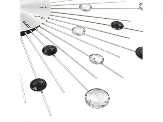 Horloge murale avec mouvement à quartz Design moderne 50 cm