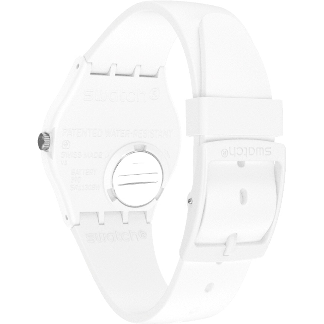 Swatch Original 41 Biosourced Spot Time White