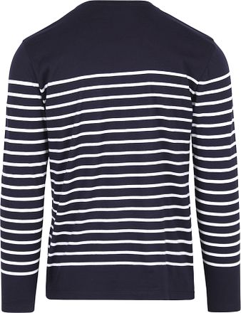 Armor-Lux Port-Louis T-Shirt Strepen Donkerblauw 76497-600 kopen