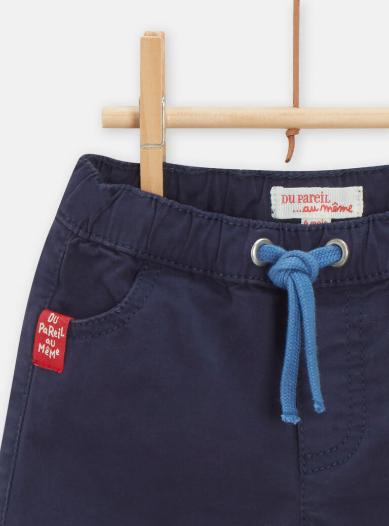 Bermuda marine pour bébé garçon