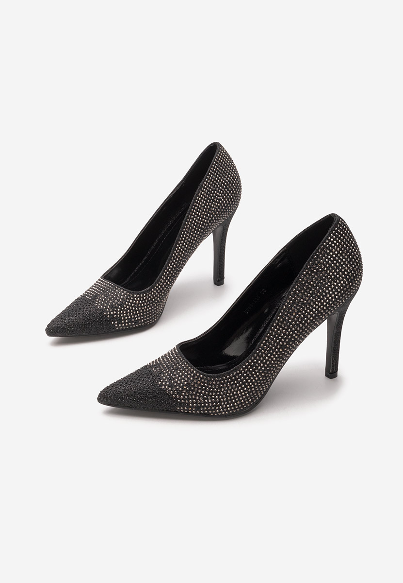 Chaussures stiletto noirs Markita