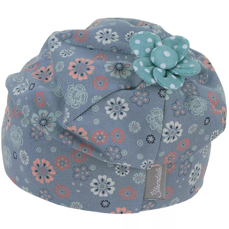 Sterntaler Slouch-Beanie hellblau
