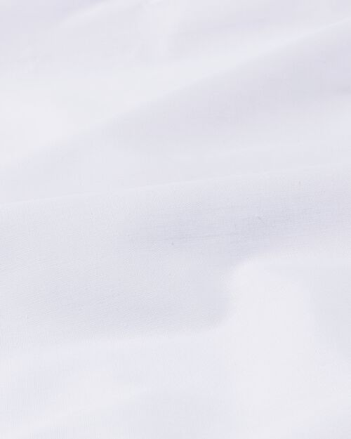 drap-housse coton 160x200 blanc