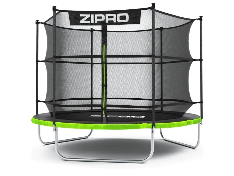 Zipro Trampolin med net og stige Ø252cm   pose til sko