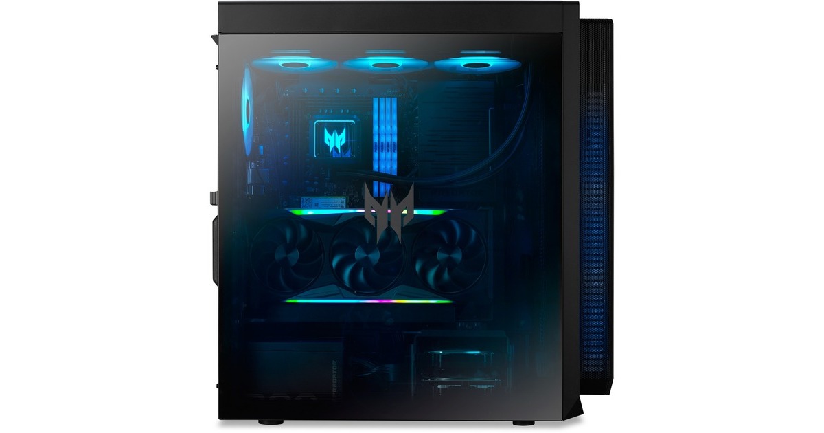 AcerPredator Orion 7000 PO7-660 IU9K85914 gaming pc  (Zwart | U9-285K | RTX 5090 | 64 GB | 2 TB)