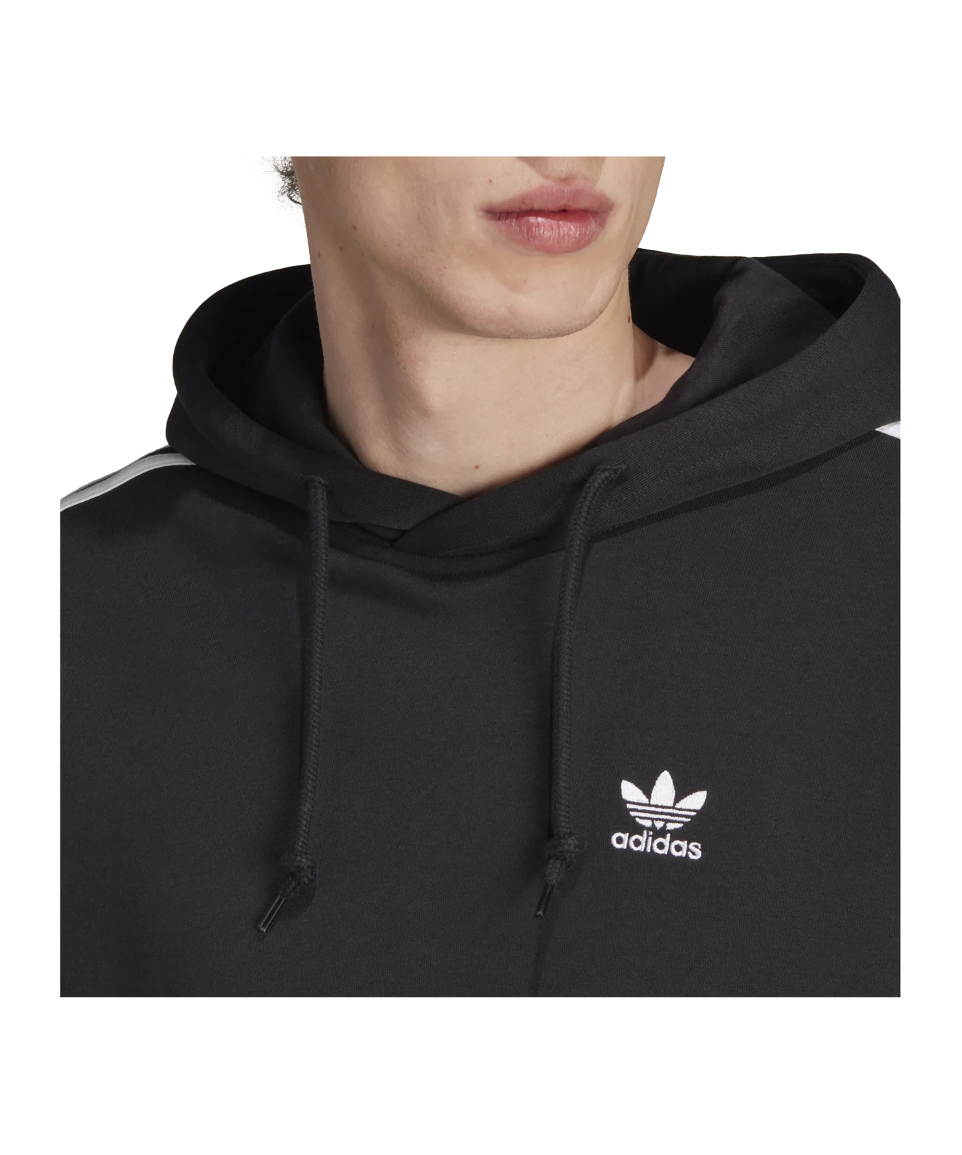 adidas Originals 3S Hoody Schwarz