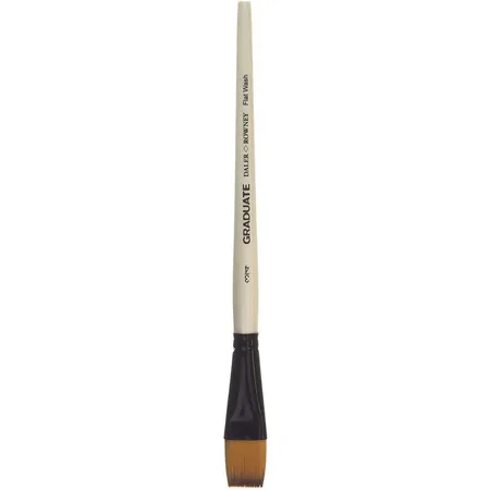 Daler-Rowney Graduate Synthetik flacher Verwaschpinsel Gr.3/4