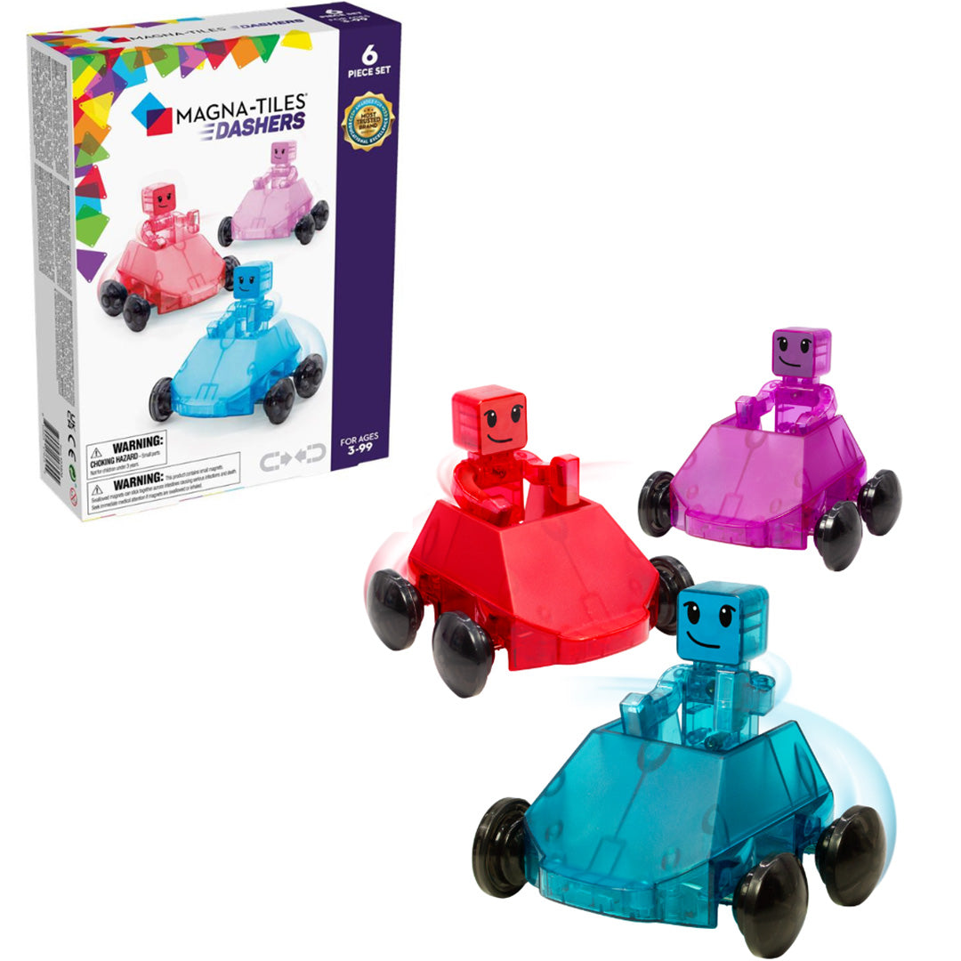 MAGNA-TILES uitbreidingsset dashers - 3st