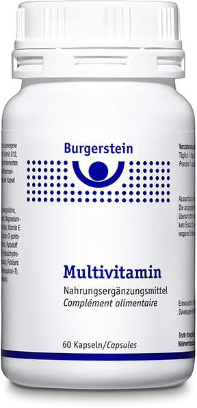 BURGERSTEIN Multivitamin<br>60 Stück, Dose, Hartkapsel