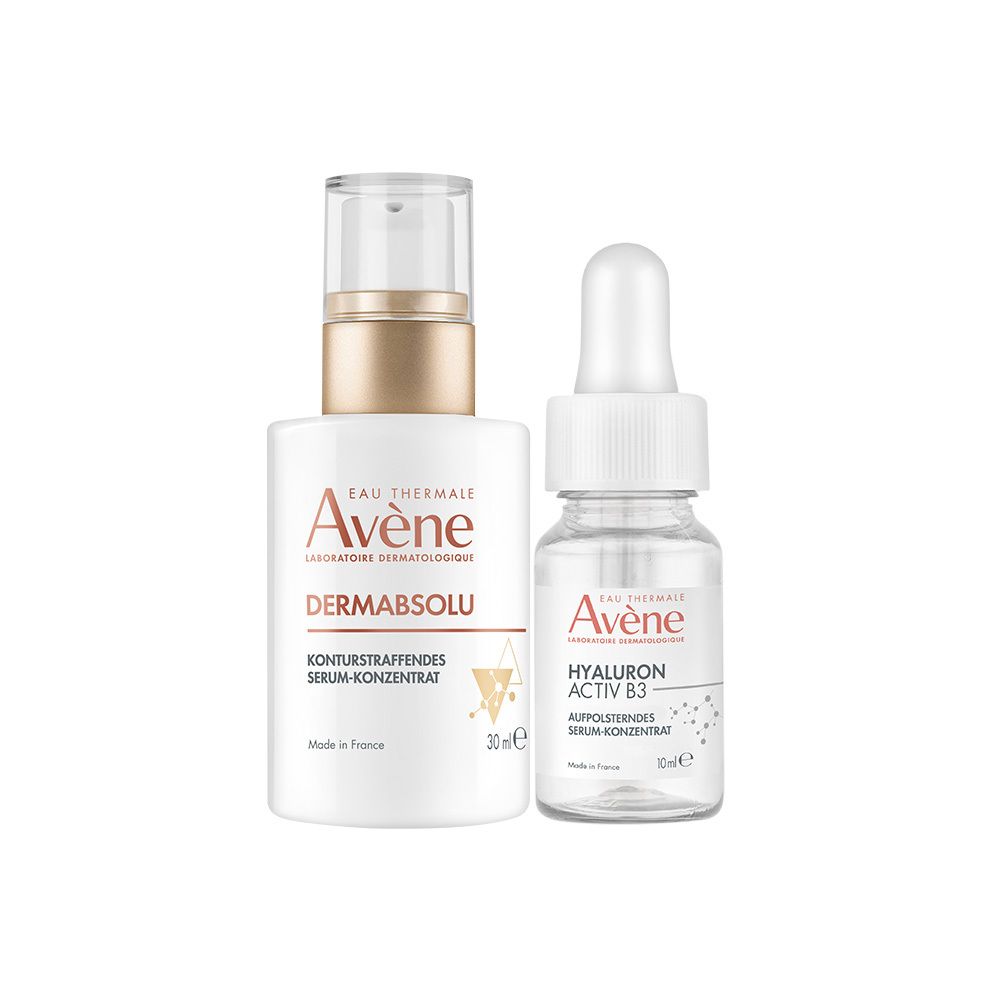 Avène DERMABSOLU konturstraffendes Serum-Konzentrat + Avène Hyaluron Activ B3 Serum 10ml GRATIS