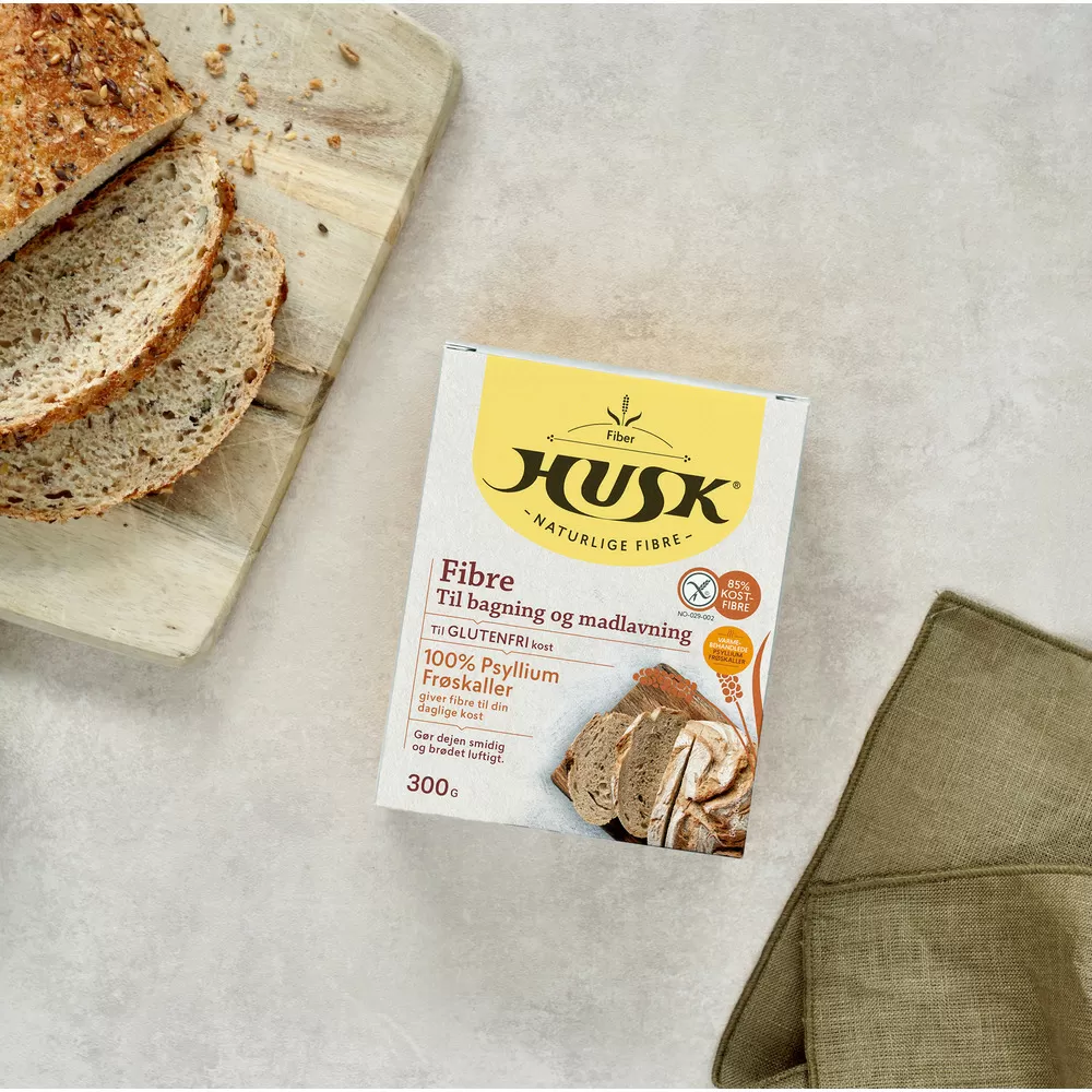 FiberHUSK glutenfri bagemiddel - 300g