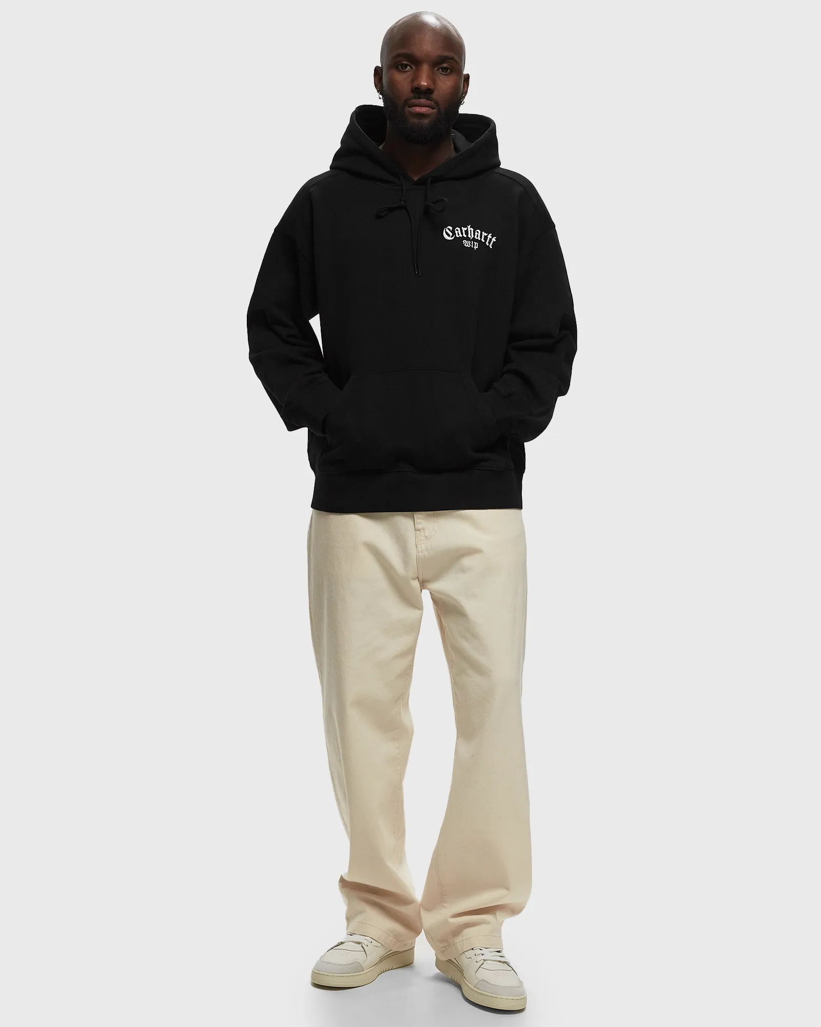 Carhartt WIP Hooded Onyx Script Sweat