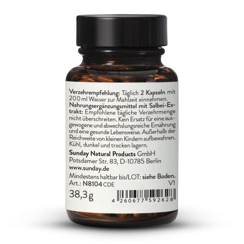 Sunday Natural Products  Salbeiextrakt