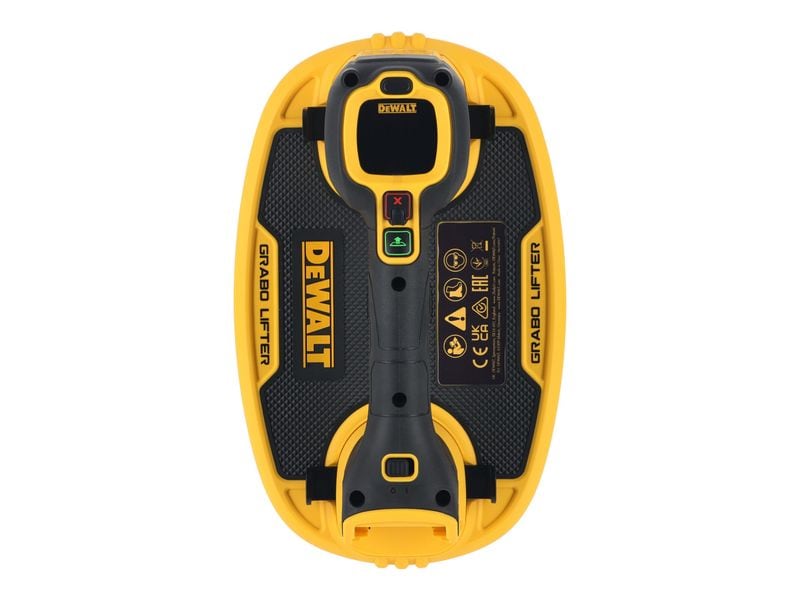 DEWALT Akku-Vakuum-Heber 18 V Ohne Akku 120 kg 18-Volt-Akku-Trockenbaufräse mit bürstenloser Technologie, staubdichtem Schalter und werkzeuglosem Zubehörwechsel
