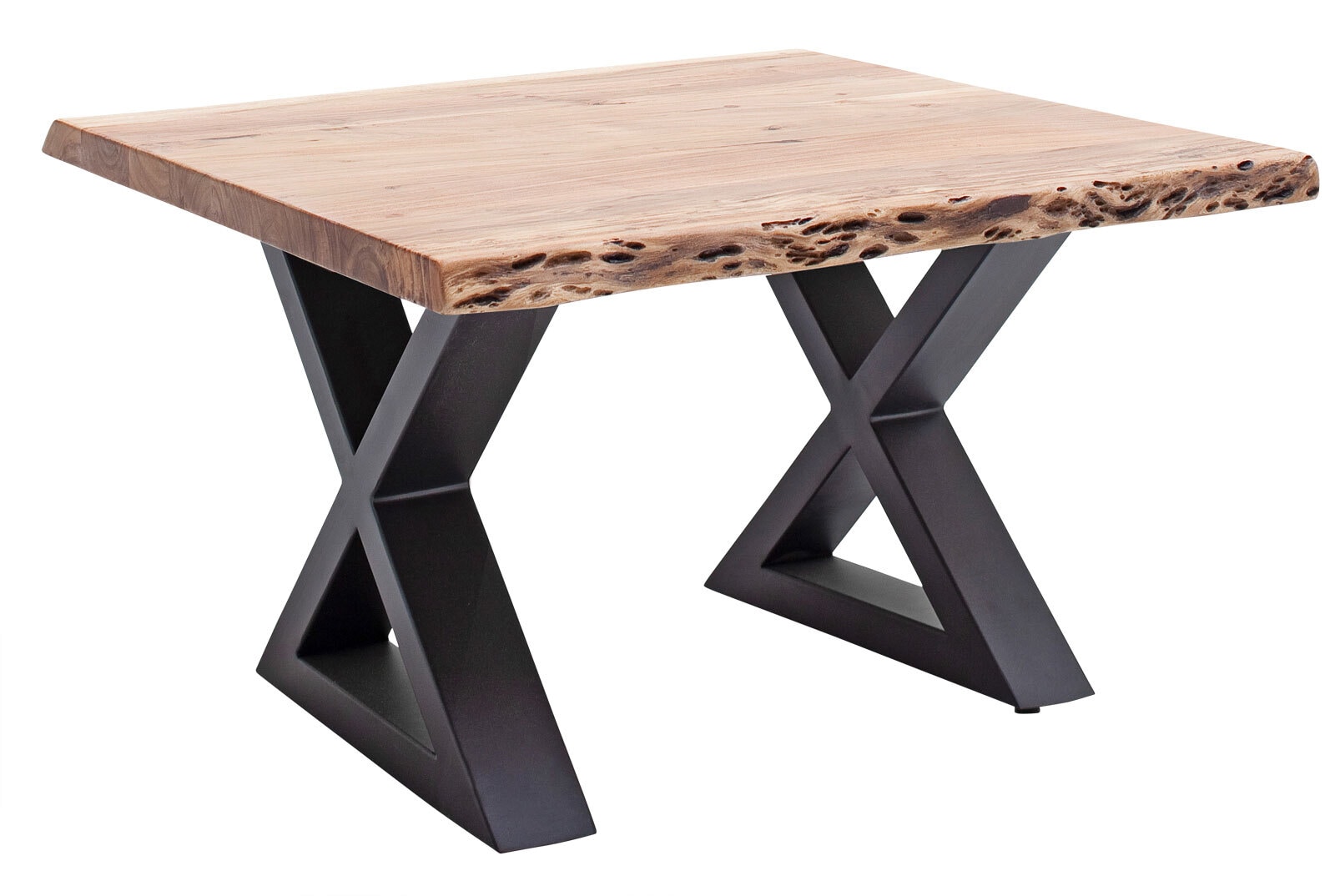 Couchtisch CARTAGENA X75 anthrazit /massiv natur
