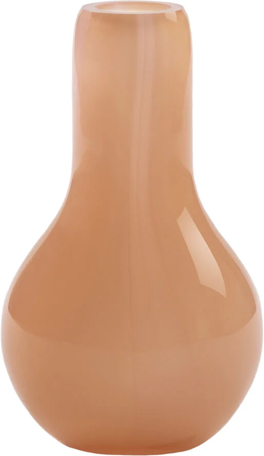 Kodanska Flow Vase Mini Pink with pink stripes