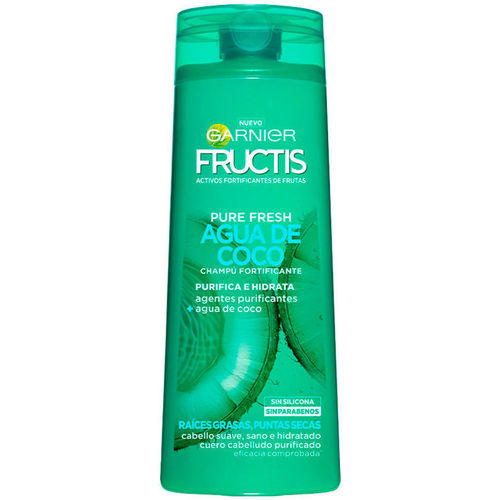 Garnier - Fructis Pure Fresh Agua Coco Fortificante Champú