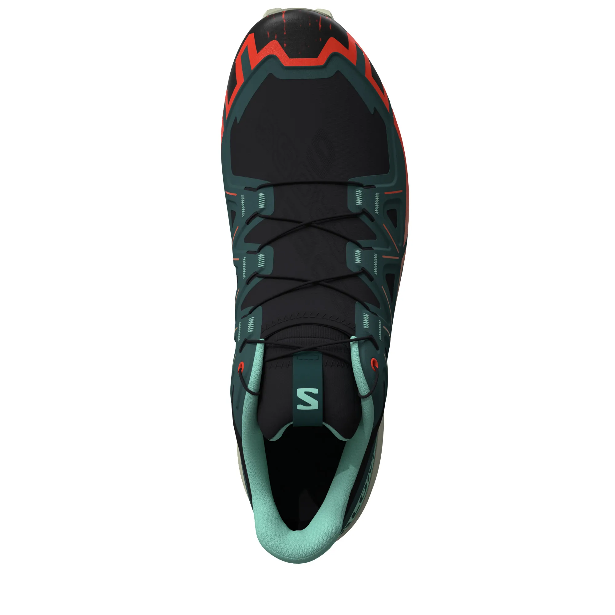 Salomon Women's Speedcross 6 GORE-TEX Black/Electric Green/Cherry Tomato