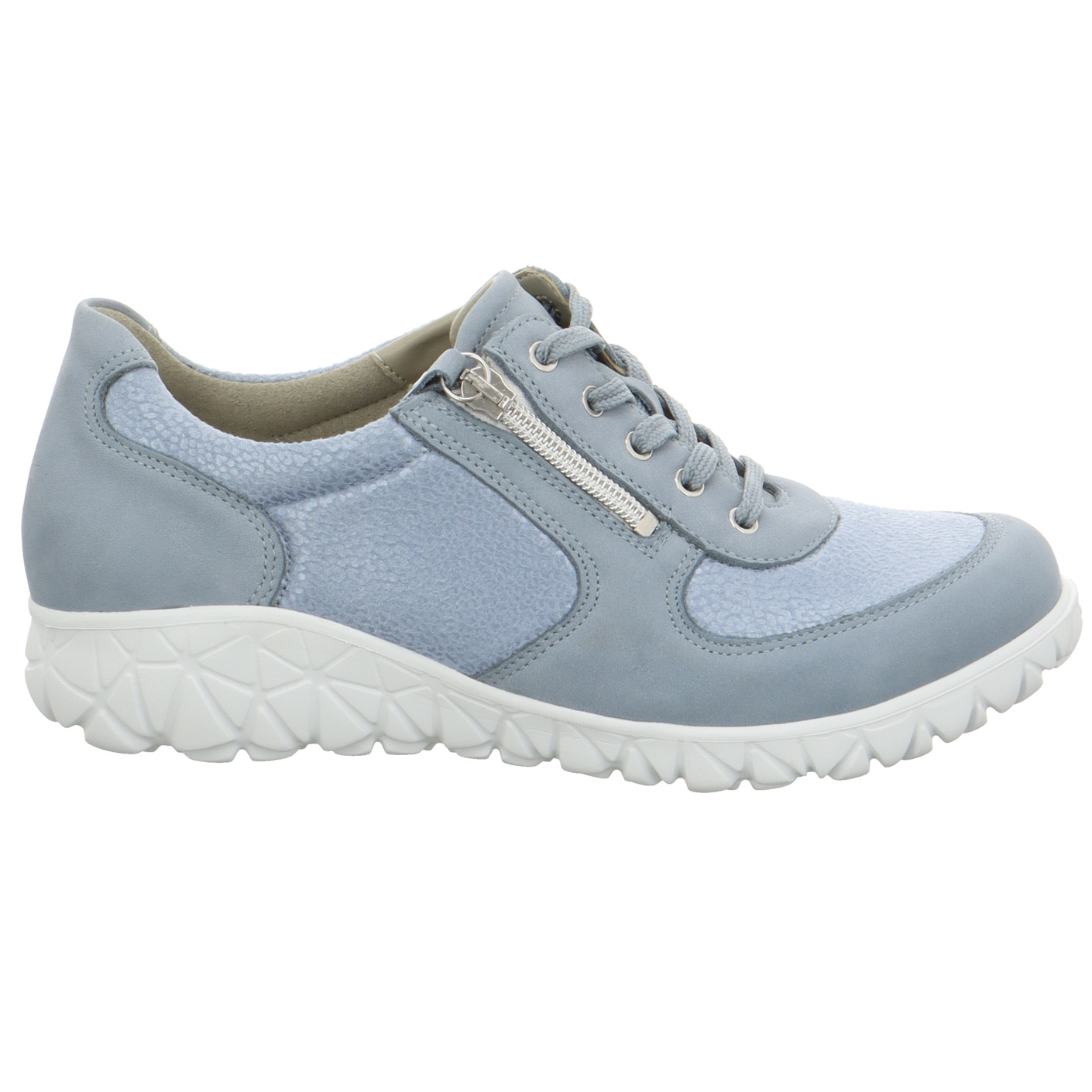 Schnürschuhe blau