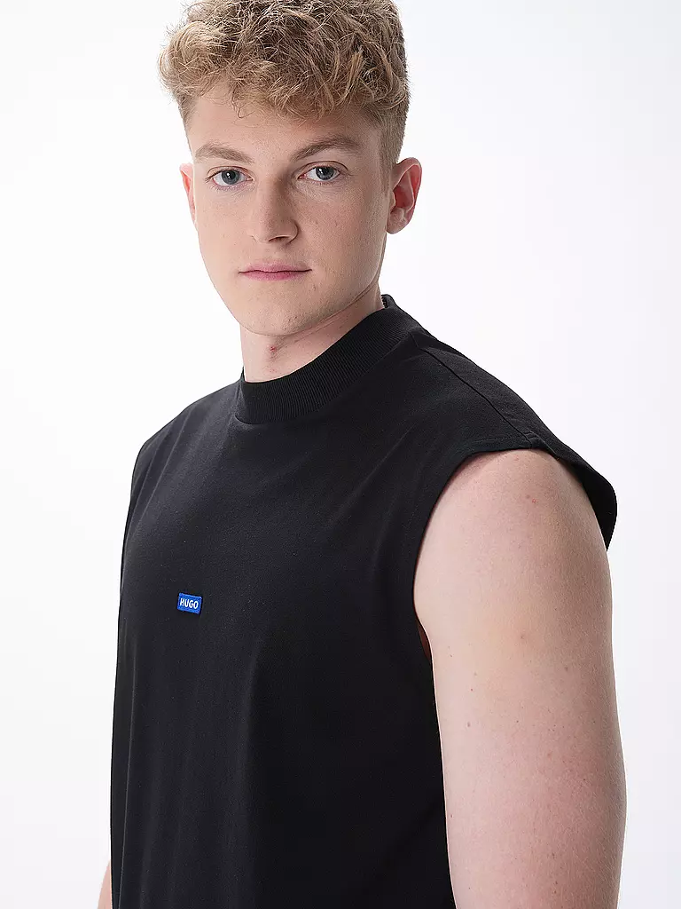 HUGO Tanktop NAVERTZ schwarz