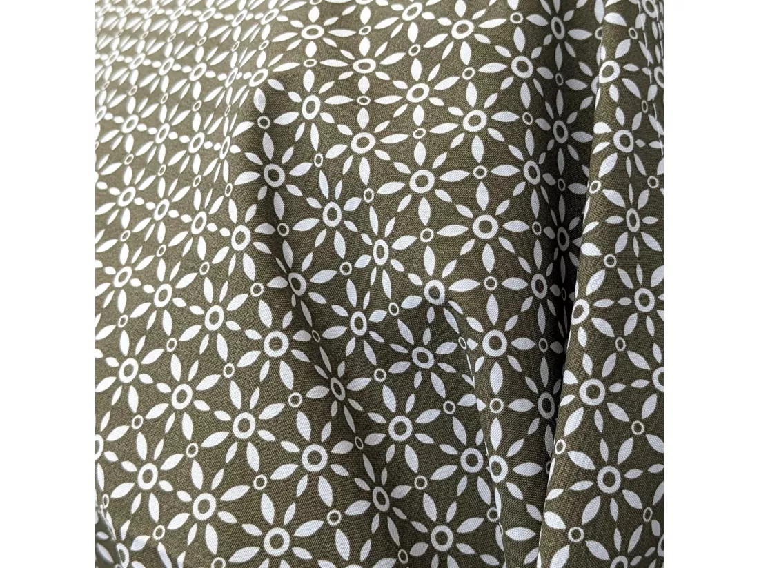Taie de traversin 240x43 cm percale coton longues fibres GABIN marron