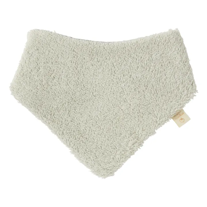 Nobodinoz Bavoir Bandana So Cute en coton bio | Sauge