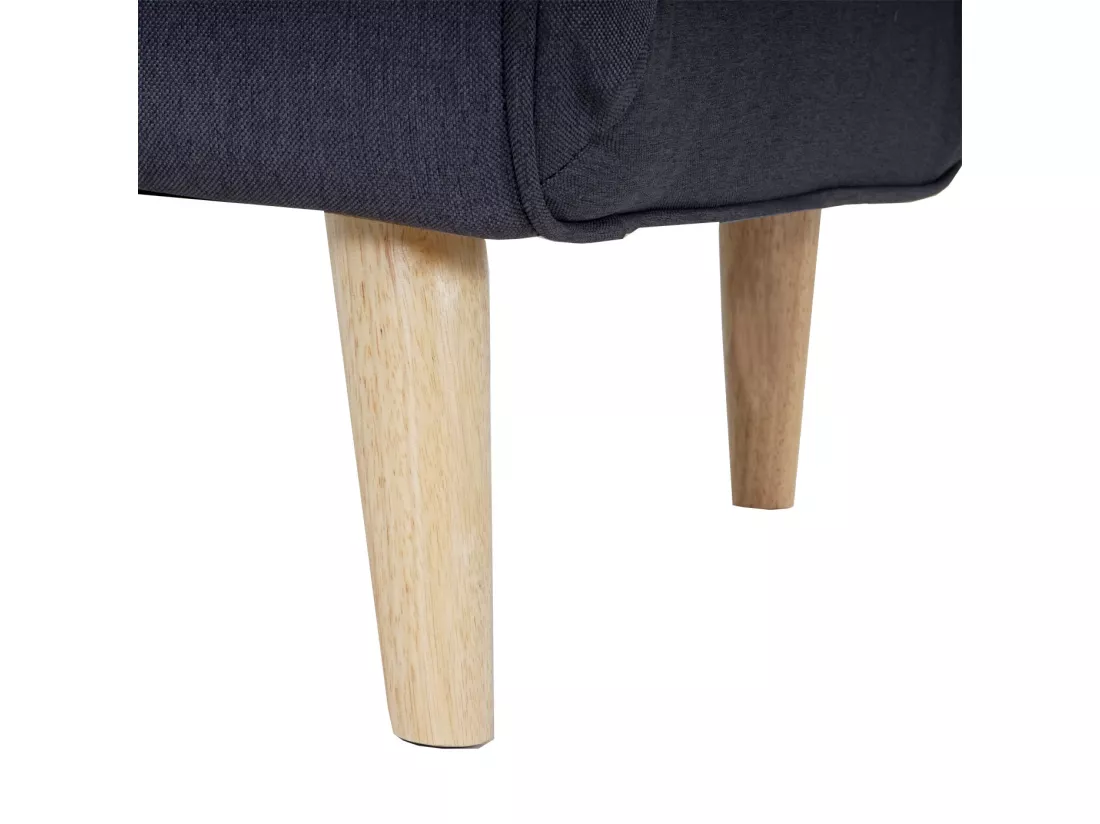 Canapé-lit fauteuil de couchage tissu grise 75 x 70 x 77 cm 04_0003094