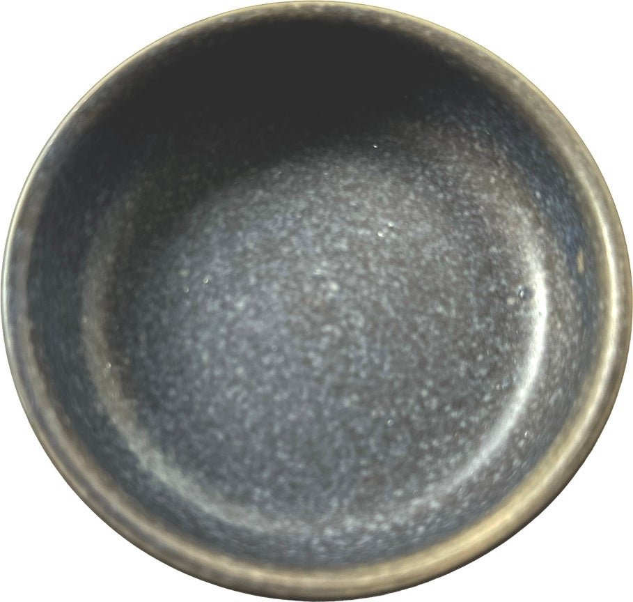 Boles d'olor decoratieschaal Amber Stoneblokjes blauw D 8,9 H 2,6 cm
