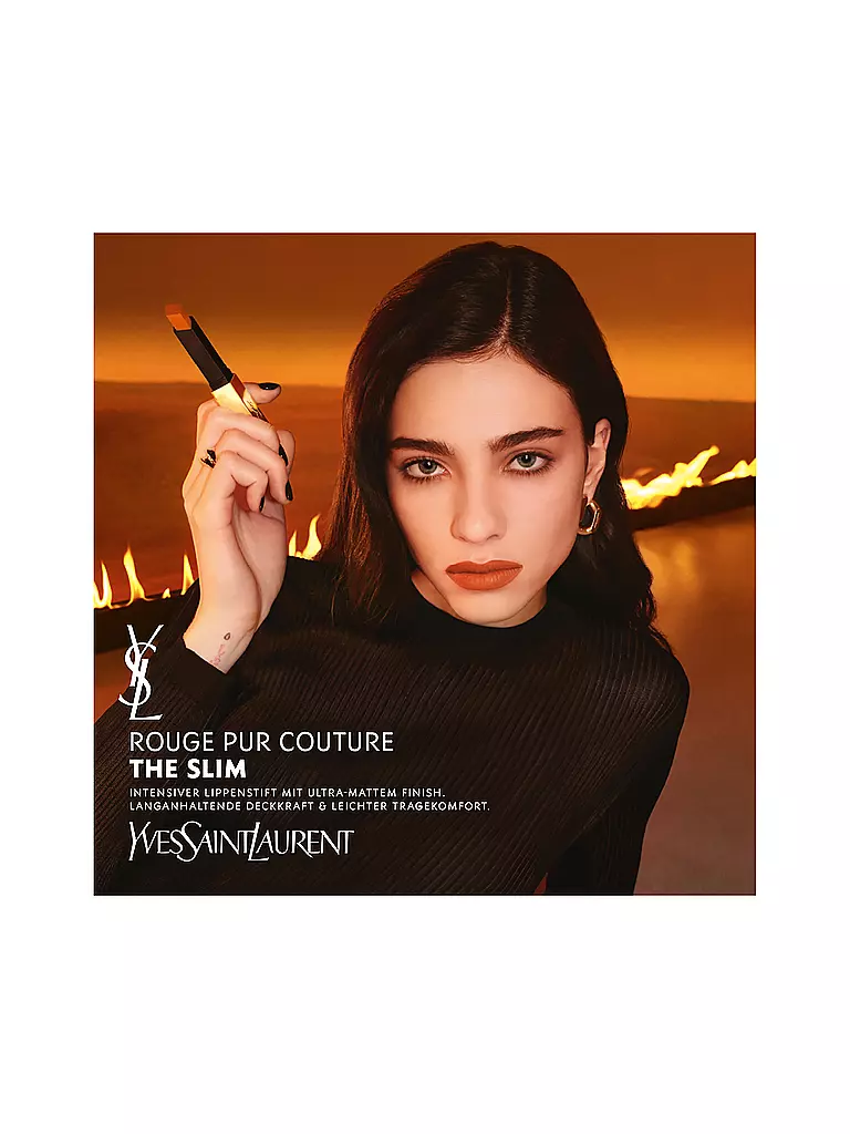 YVES SAINT LAURENT Lippenstift -  Rouge Pur Couture The Slim (39) dunkelrot