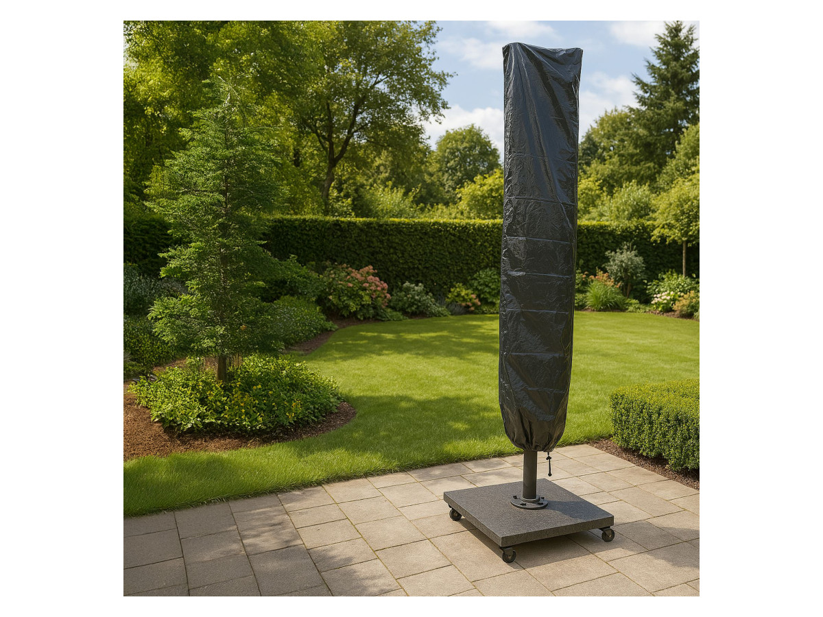 Brixy tot ø300cm waterdichte parasolhoes - Black