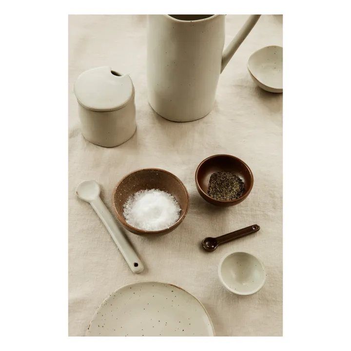 Ferm Living Assiette Flow  | Blanc cassé