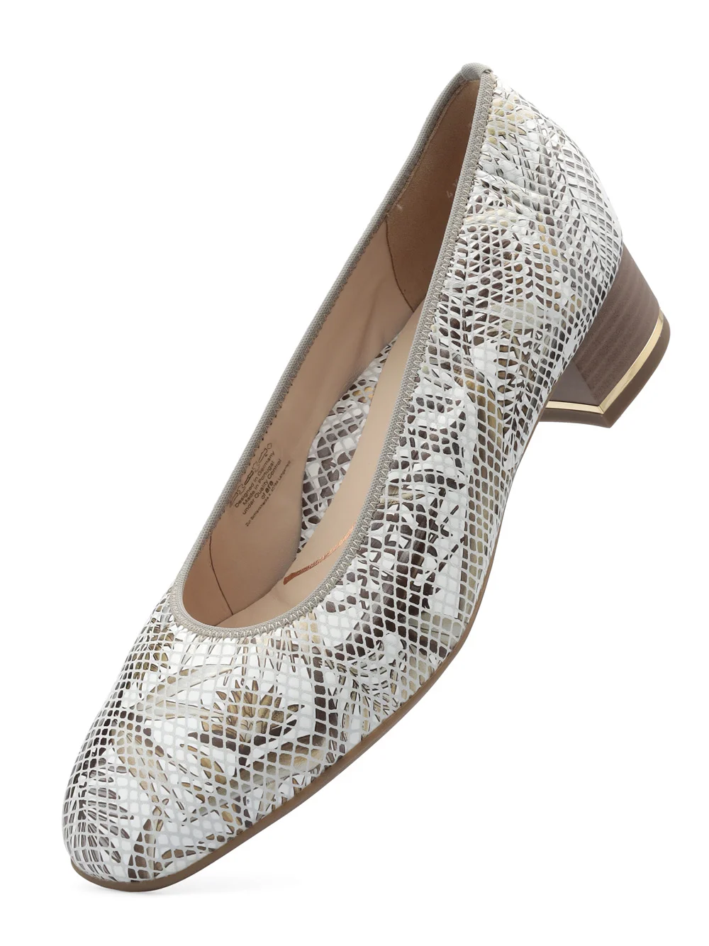 Pumps Graz platin