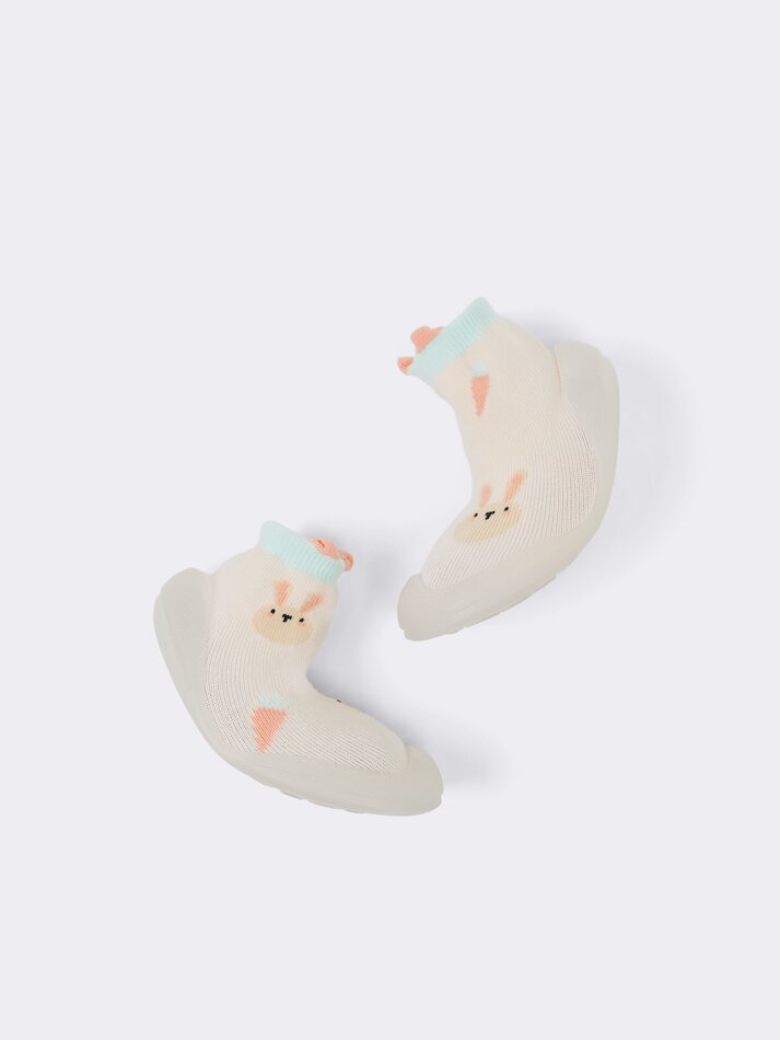 Pantufa de meia - Laranja