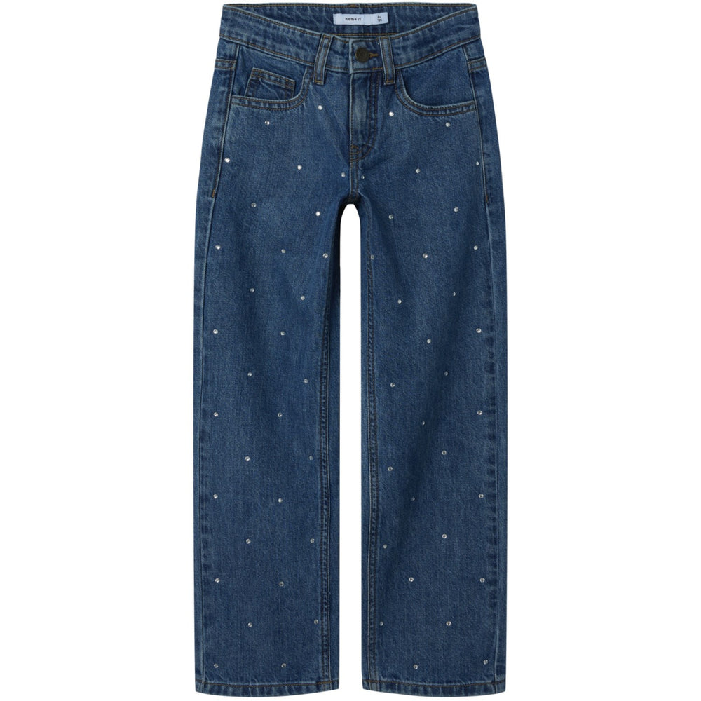 Køb Name It Denim Blue Rose Rhine Jeans Noos