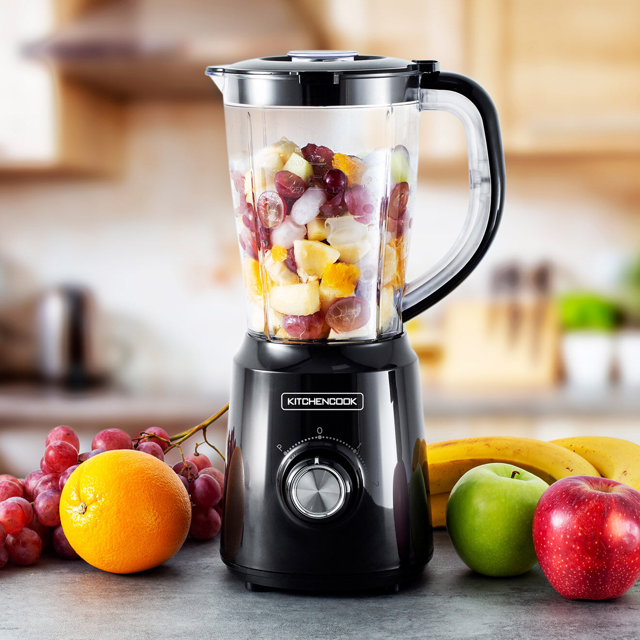 Kitchencook Blender 500W - EK1 noir - 1,5 L