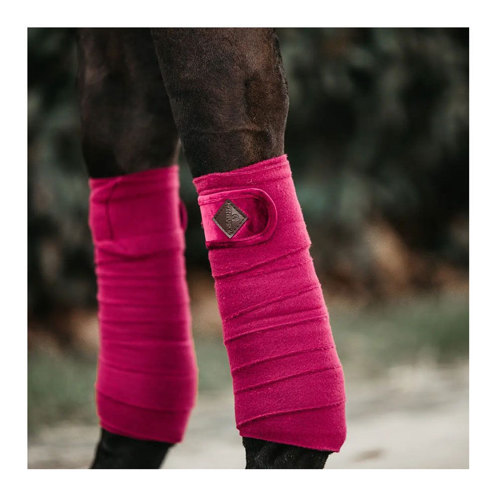 Kentucky VELVET - Bandes de polo x4 fuchsia
