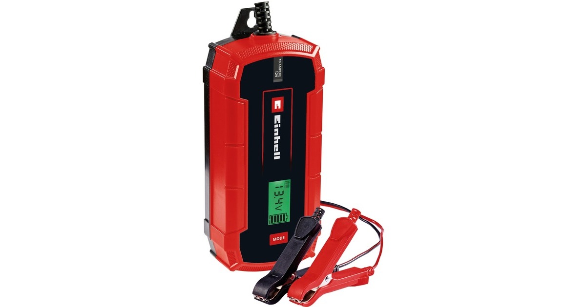 EINHELLAcculader CE-BC 10 M oplader  (Rood/zwart)