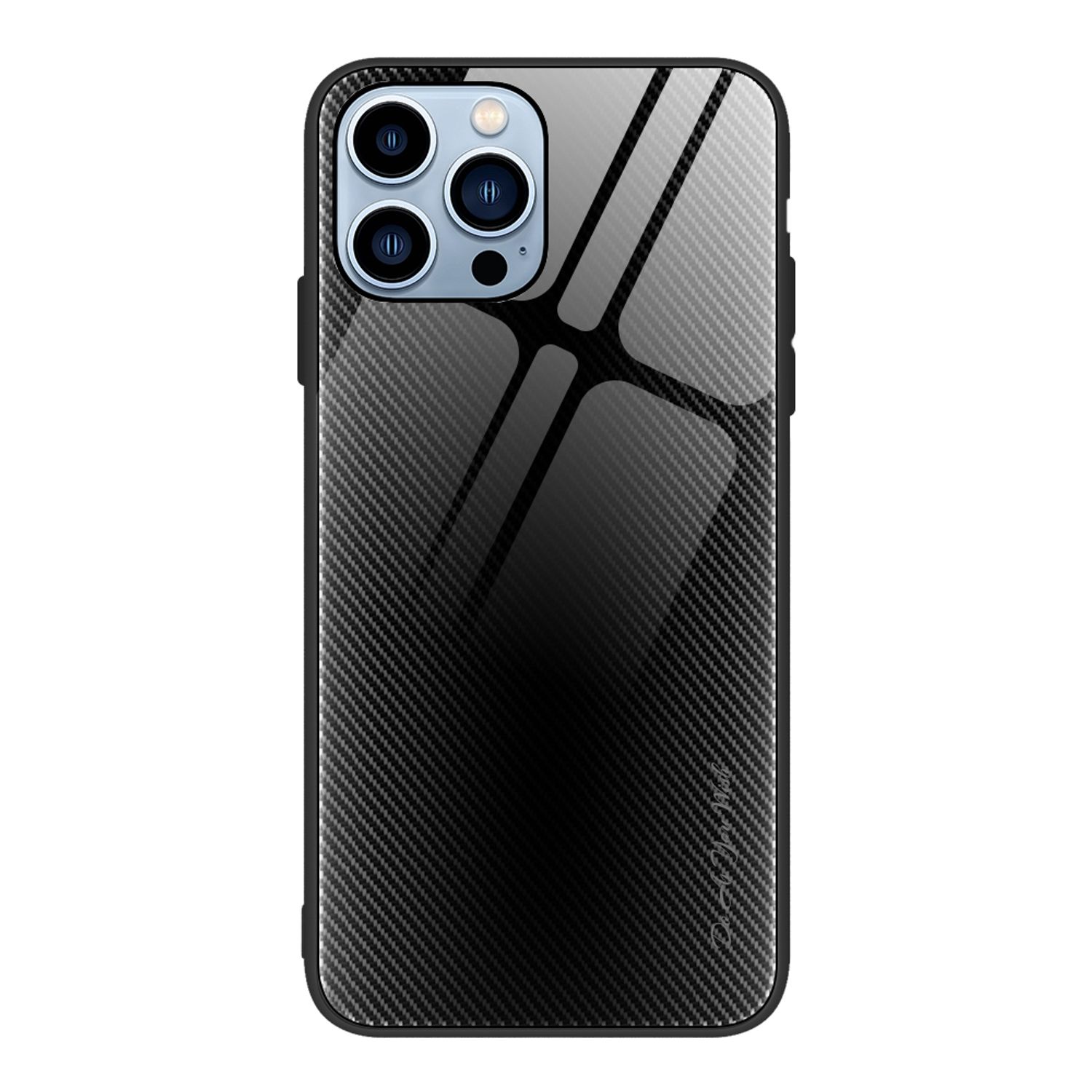 Hülle Handy Schutz für Apple iPhone 12 13 14 Pro Max mini Plus Case Glas Cover